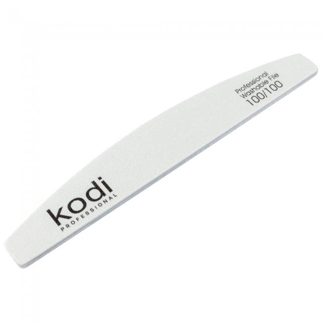 № 10 Nail File "Crescent" 100/100 (Color: White, Size: 178/28/4)